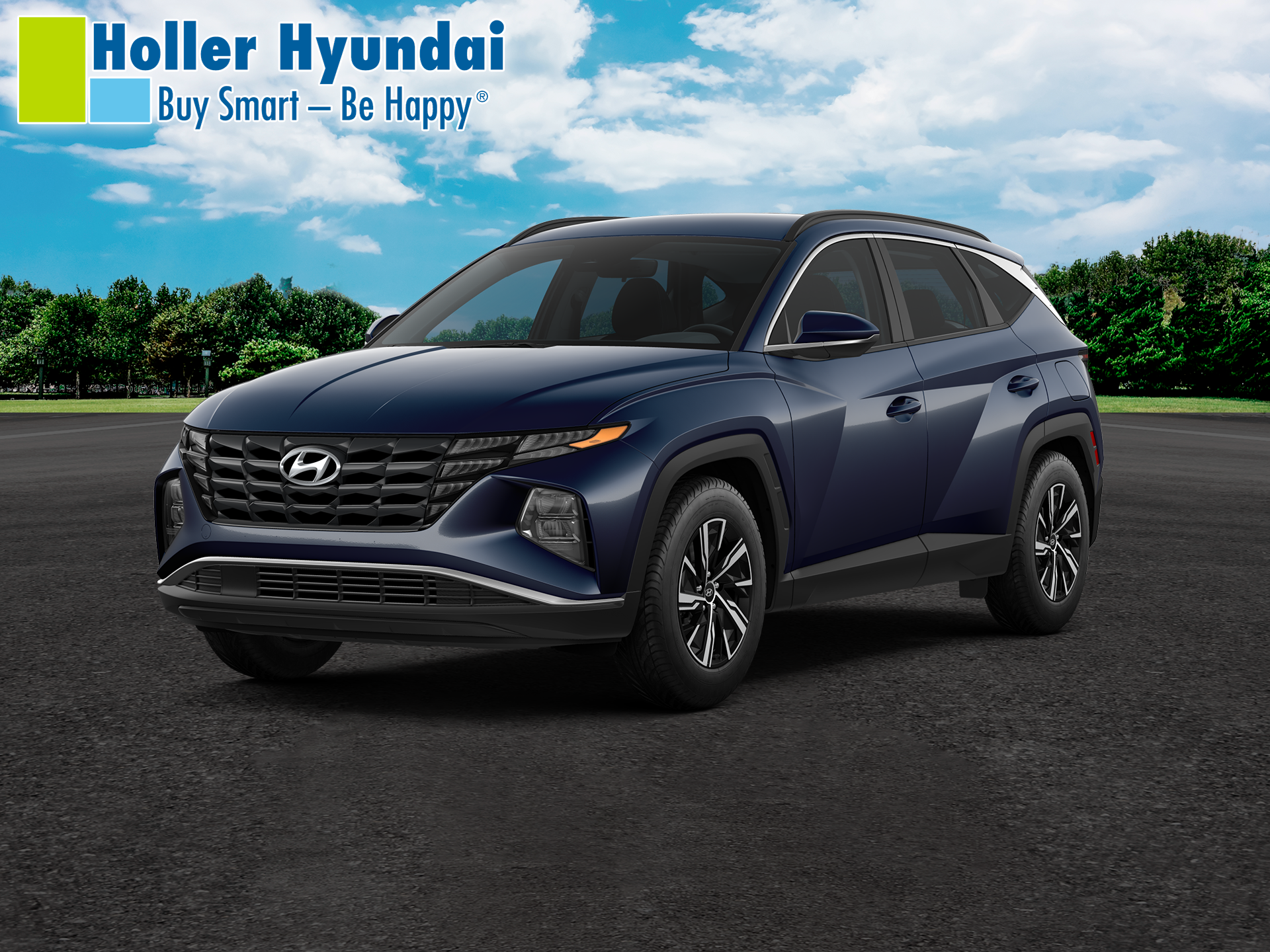 2024 Hyundai TUCSON HYBRID Blue